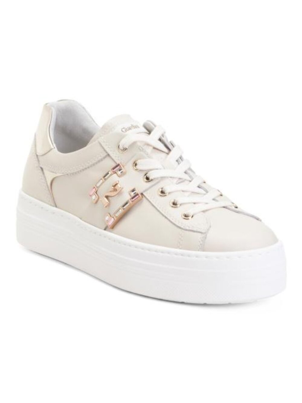 NEROGIARDINI Made In Italy Leather Sneakers